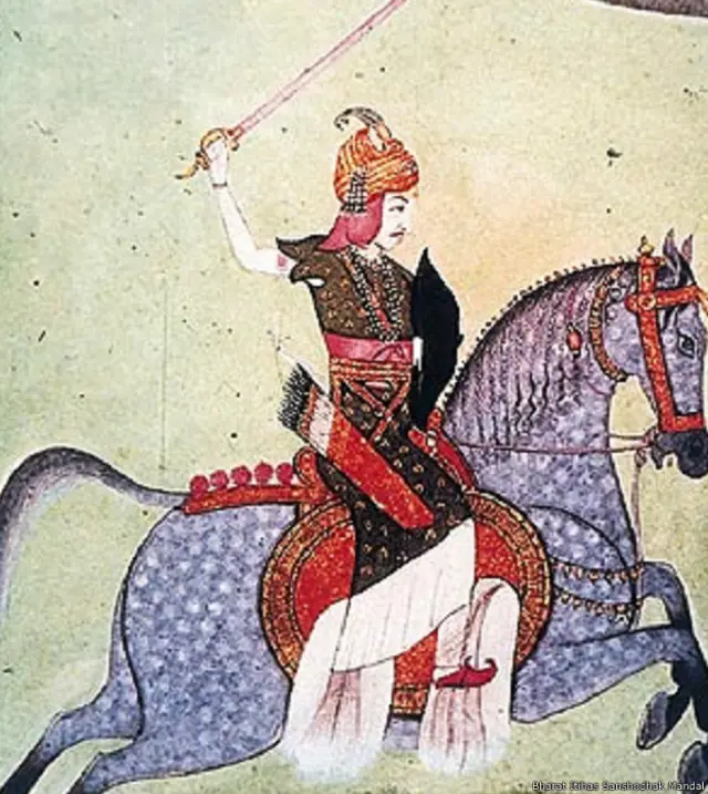 बाजीराव पेशवा की पेंटिंग