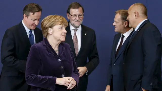 Thủ tướng Đức Merkel và các lãnh đạo của châu Âu
