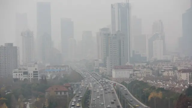 Shanghai kabut asap