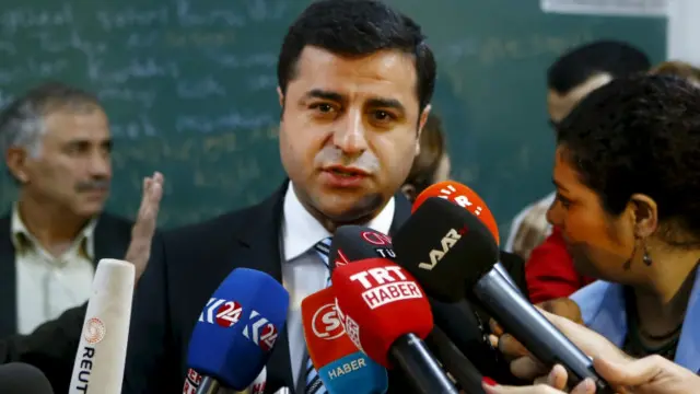 حزب چپ‌گرای دموکراتیک خلق ها از حمایت کردها برخوردار است