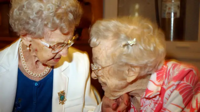 Personas de más de 100 años