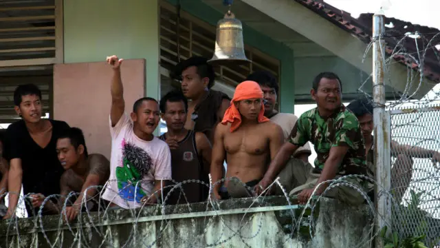 Para narapidana sempat menguasai Lembaga Pemasyarakatan Kerobokan saat kericuhan pada 2012 lalu.