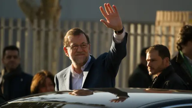 Başbakan Mariano Rajoy. 