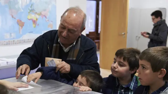 PP, PSOE, Ciudadanos y Podemos son los principales competidores en estas elecciones.