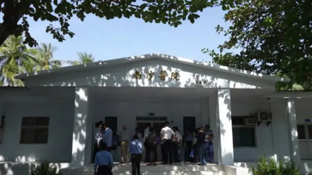 太平岛上的南沙医院。