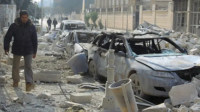 Последствия бомбежки