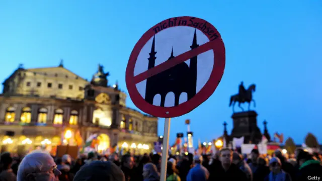 En Dresde se han repetido estas protestas.