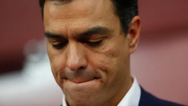 İspanyol Sosyalist İşçi Partisi Pedro Sanchez. 