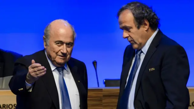 Blatter Platini
