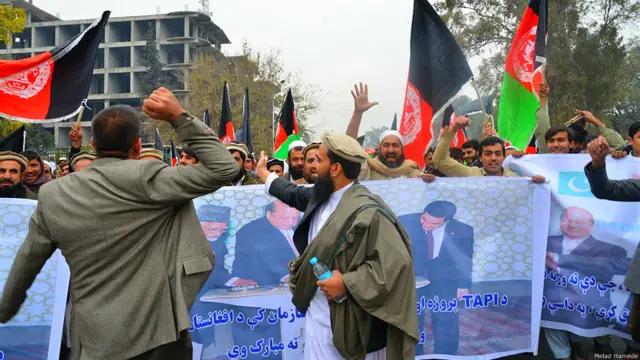 دوی له حکومته غوښتل، چې د تاپي پروژې په عملي کېدو کې د ننګرهار ځوانانو ته زمینه برابره کړي. 