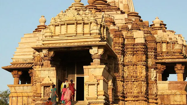 Індійський храм у Кхаджурахо