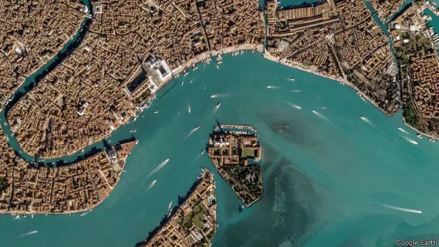 Венеция из космоса