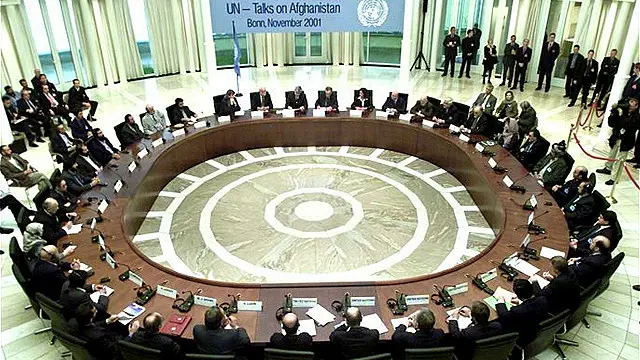 اجلاس بن، ۲۷ دسامبر ۲۰۰۱. سومین مورد تقسیم قدرت در افغانستان در این نشست رقم خورد
