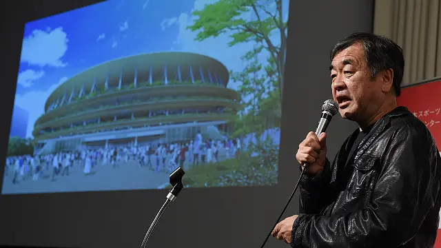 El arquitecto Kengo Kuma explicó los detalles de su propuesta frente al Consejo Deportivo de Japón. 