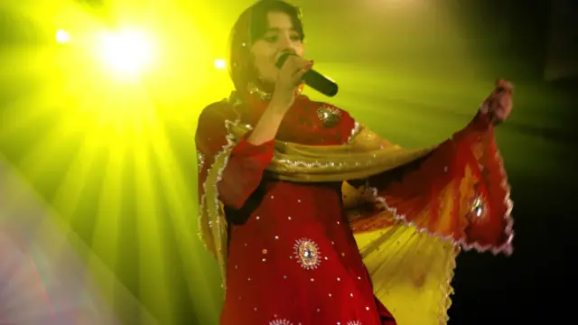 Кадр із фільму "Афганська зірка"