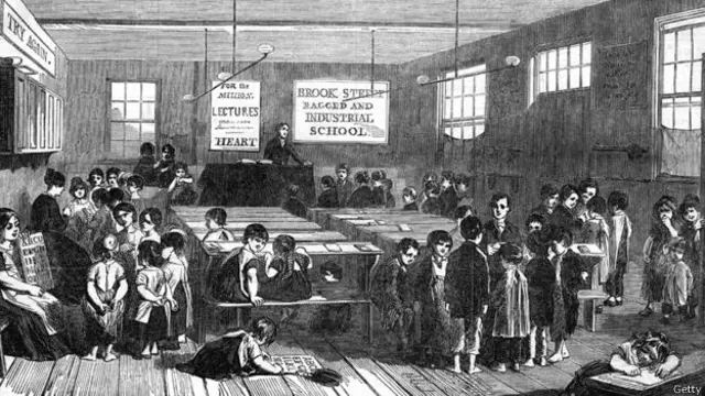 Pobreza infantil en la Londres victoriana