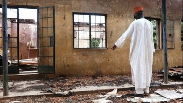 Kehancuran akibat pemberontakan Boko Haram