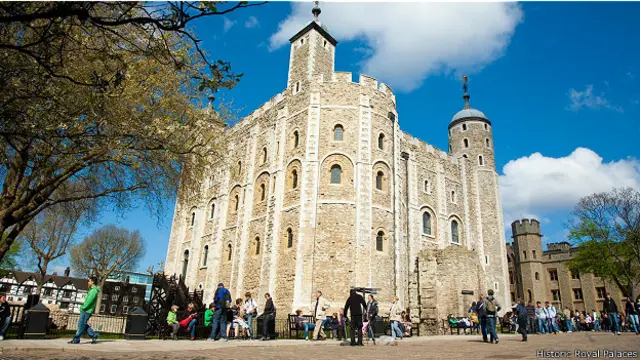 Внутренний двор Тауэра