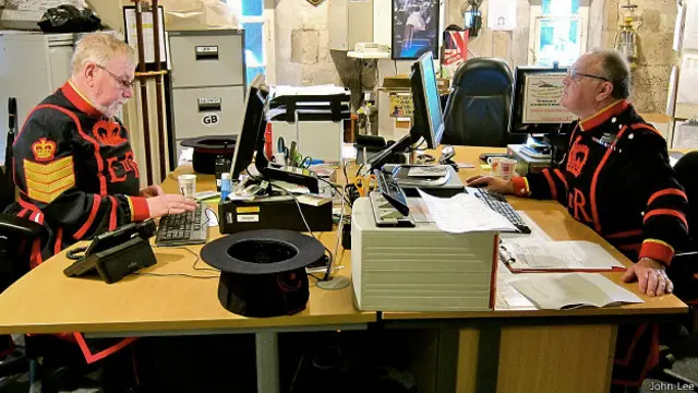 Йомены в офисе 