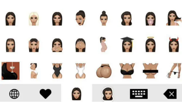 Colección de "Kimoji".