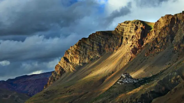 高僧、西藏、佛教、精神世界、拉達克（Ladakh）、亞洲、印度、思比堤（Spiti）、喜馬拉雅。（圖片來源：Neelima Vallangi）