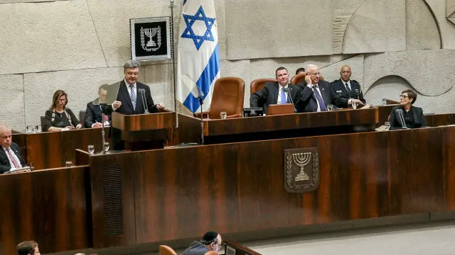 Порошенко у кнесеті