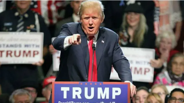 ڈونلڈ ٹرمپ ریپبلکن پارٹی کی جانب سے صدارتی امیداواروں کی دوڑ میں سب سے آگے ہیں