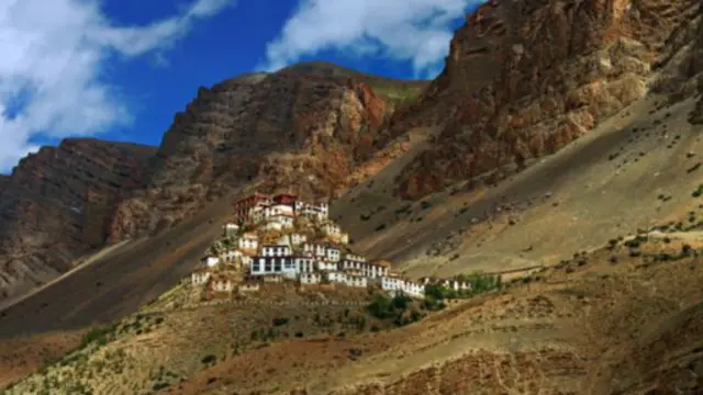 思比堤地區眾多藏傳佛教寺廟之一。（圖片來源：Neelima Vallangi）