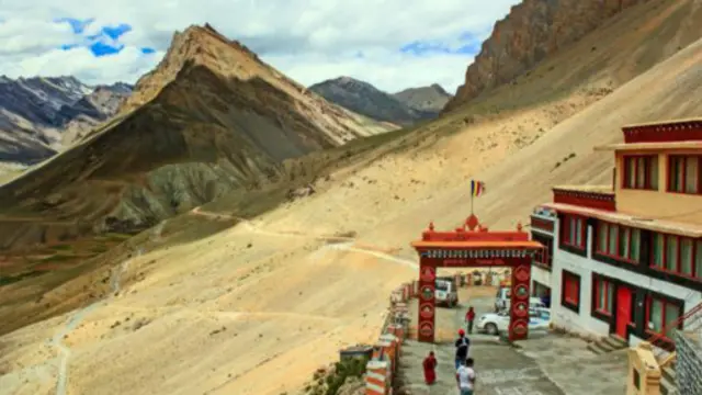 丹卡爾（Dhankar）寺一瞥。（圖片來源：Neelima Vallangi）