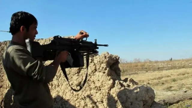 अफ़ग़ान नेशनल आर्मी का सिपाही