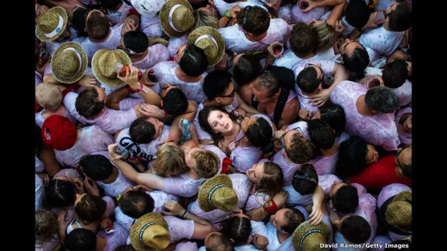 Фестиваль Сен-Фермин в Памплоне. Фото: Дэвид Рамос.