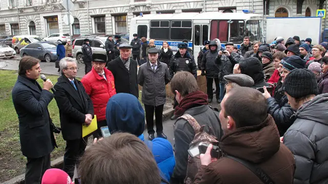Собрание протеста против платных парковок, Ильинка, 24.12