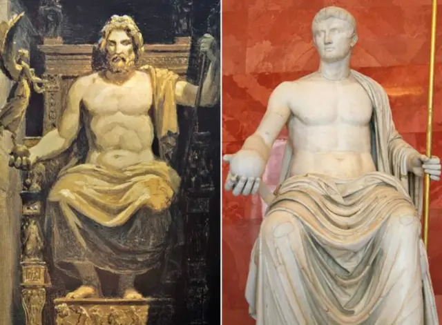 Wasanii wa Byzantino walimchora Yesu kama mdogo wake Zeus, mungu wa Kigiriki.