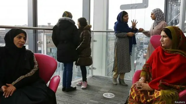 मलाला और मुज़ून का परिवार