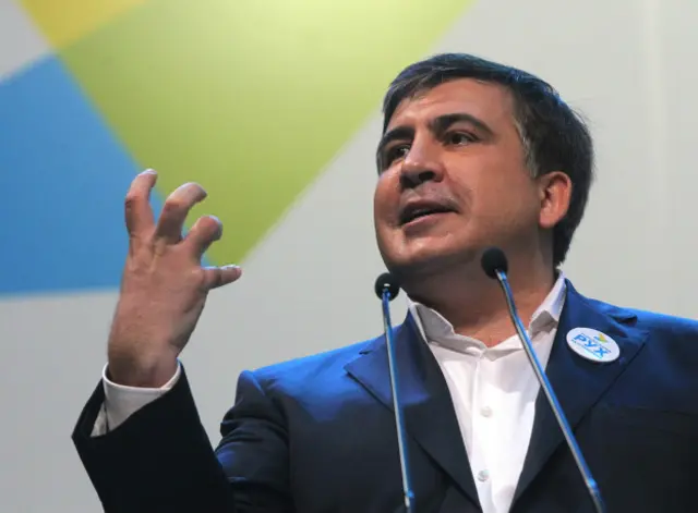 Міхеіл Саакашвілі працює губернатором з травня 2015 року