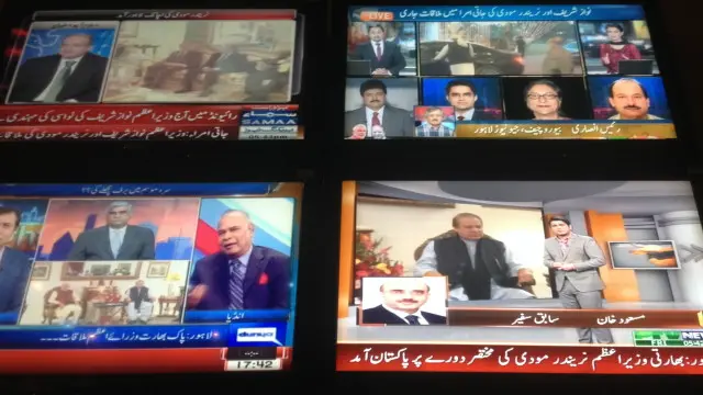 پاکستانی اور بھارتی میڈیا میں اس حیران کن دورے کی خبروں کا چرچا ہے