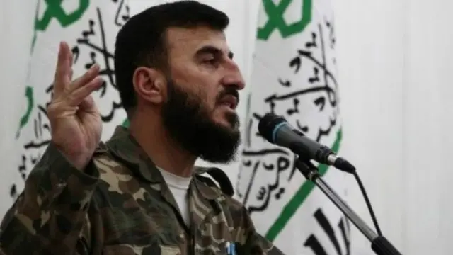 Zahroun Alloush adalah pendiri kelompok pemberontak Jaysh al-Islam.