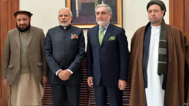 काबुल में मोदी