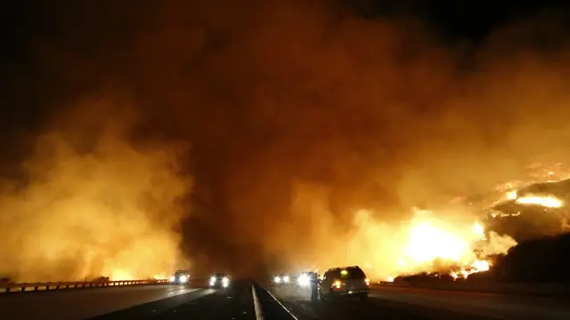 إغلاق جانب من الطريق السريع في بلدة فانتورا