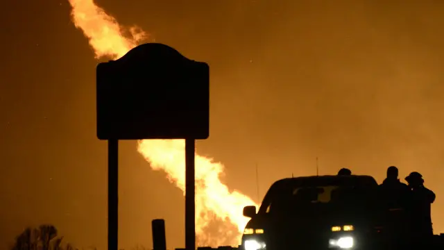 فرق الإطفاء في فانتورا شرعت صباح السبت في مكافحة النيران