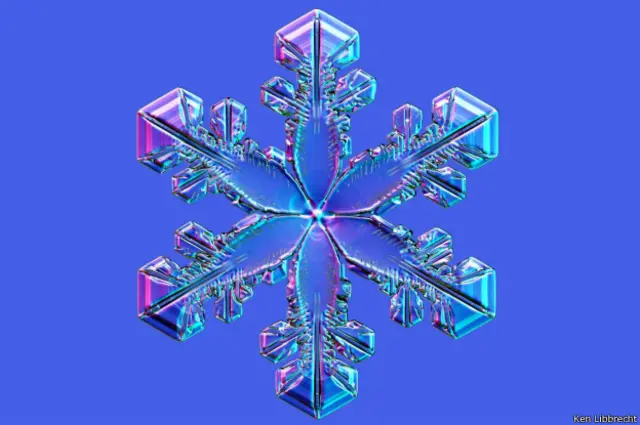 Kristal salju adalah sebuah es kristal tunggal.