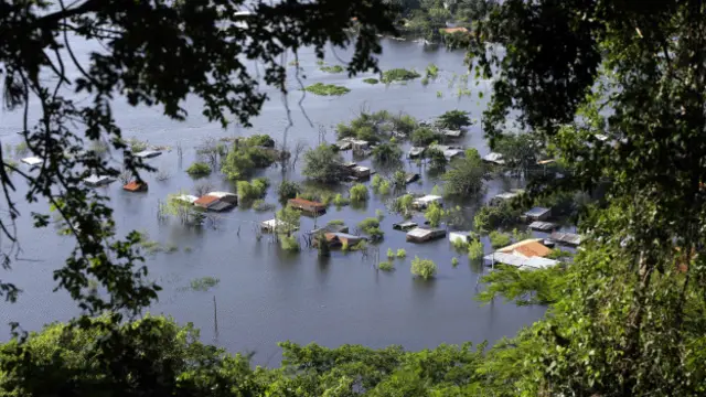 Inundaciones en Paraguay