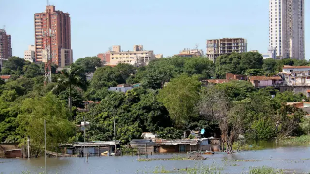 Inundaciones en Paraguay