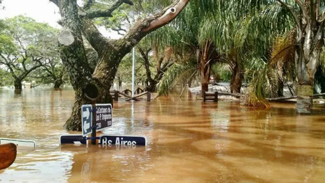 Inundaciones en Argentina
