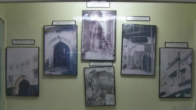 मिर्ज़ा ग़ालिब के समय की दिल्ली की सड़कें