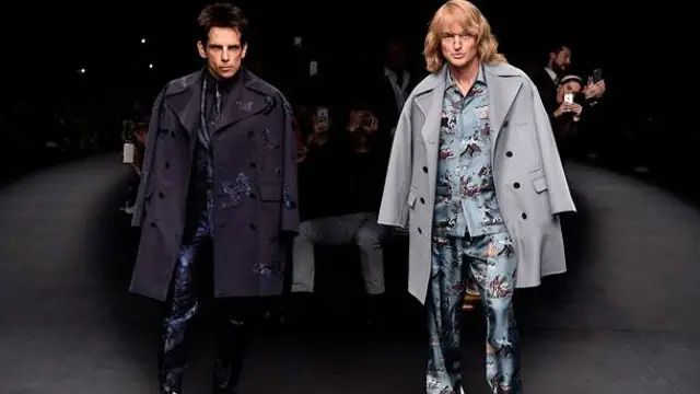 بن ستيللر وأوين ويلسون يروجون لفيلم زولاندر 2 في ميلانو في مارس/ آذار الماضي 