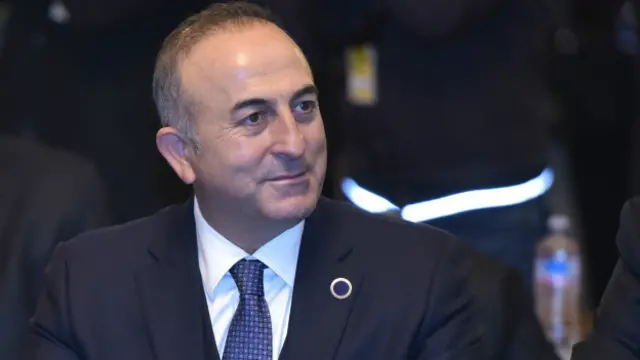 Министр иностранных дел Турции Мевлют Чавушоглу