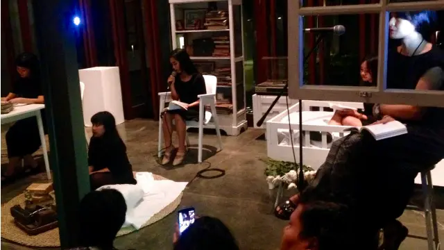 Pembacaan cerita pendek dari buku kumpulan cerpen "Monsoon Tiger and Other Stories".