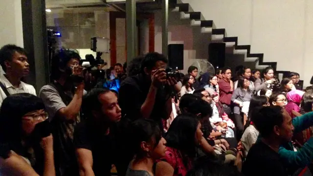 Sebagian dari pengunjung yang hadir dalam peluncuran buku kumpulan cerpen "Monsoon Tiger and Other Stories".
