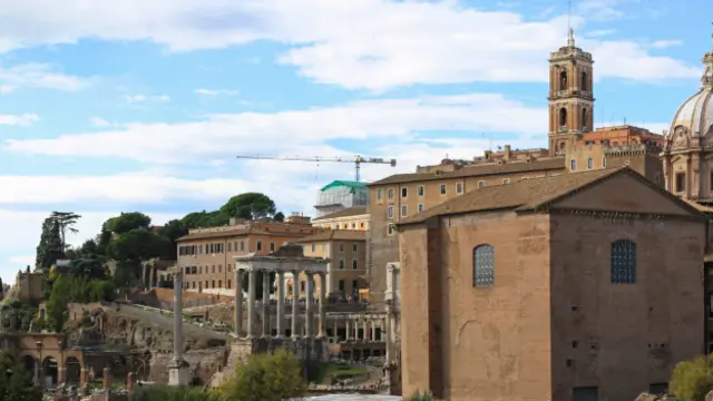 Развалины римского сената